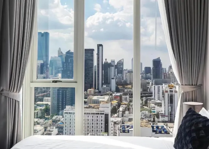 Stylish Luxury 1 Bedroom, Hyde Sukhumvit 11, Near Bts Nana & Asok Apartamento *